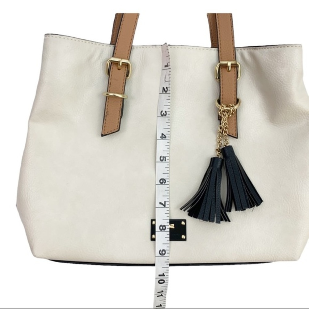 Bundle of Kate Landry Black White Brown Leather Purses - Picture 9 of 16
